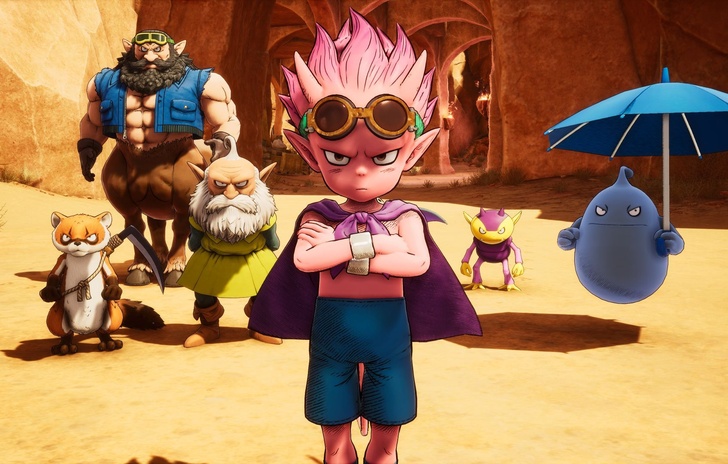 Sand Land dal manga del grande Akira Toriyama allanime e al videogame di Bandai Namco