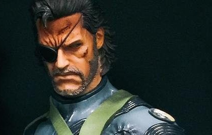 Kojima mostra lAction Figure di Snake Ground Zeroes