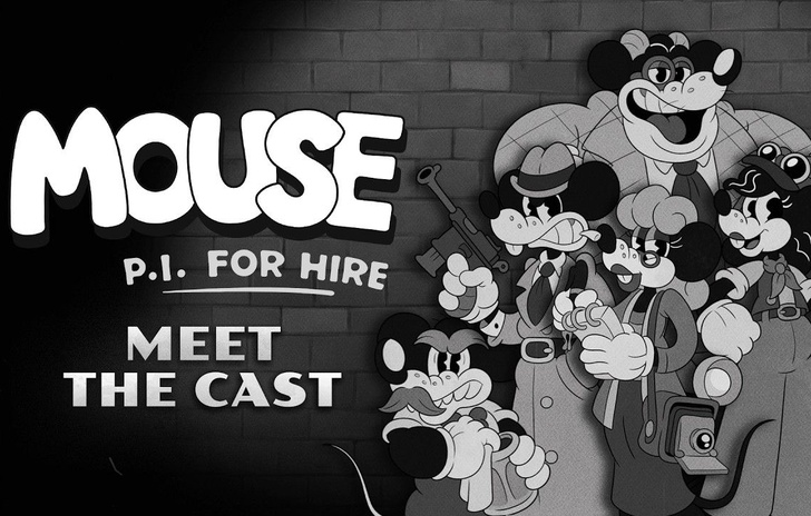 Mouse PI For Hire  The Characters and Their Voice Actors