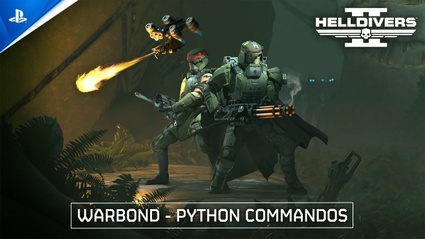 Helldivers 2 si prepara al Warbond Commando Python