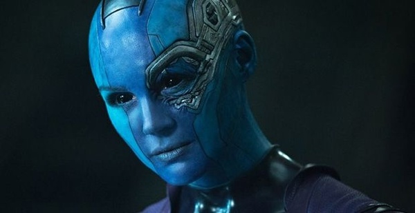 Karen Gillan e di nuovo Nebula sul set di Guardiani della Galassia Vol. 2