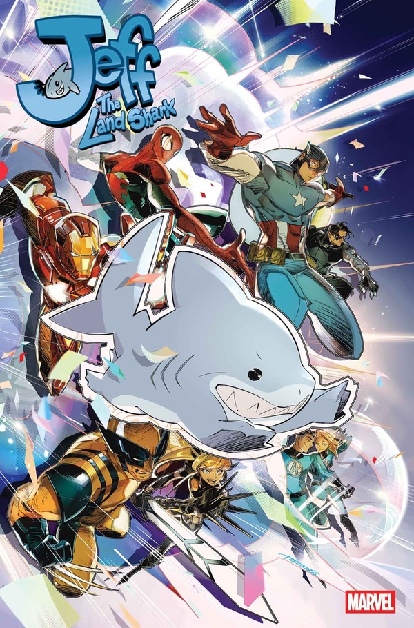 Jeff the Land Shark debutta nella sua prima serie a fumetti: tutte le cover rivelate