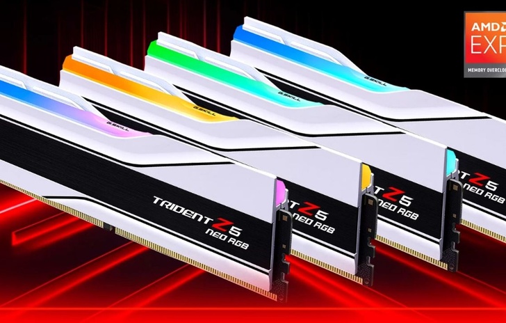 GSkill  Primo kit DDR56000 CL32 ad alta capacità per AMD