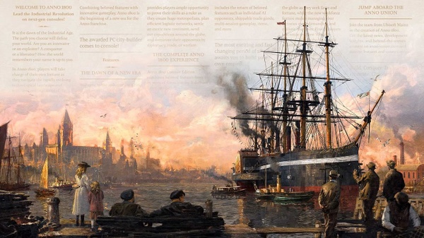 Anno 1800 in rotta verso le console