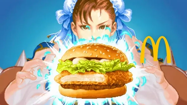 Street Fighter X McDonald's in Giappone
