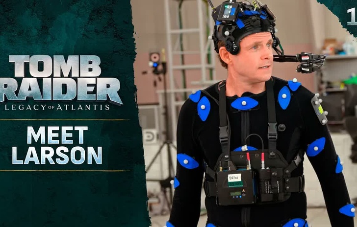 Tomb Raider Legacy of Atlantis ci introduce a Larson Conway