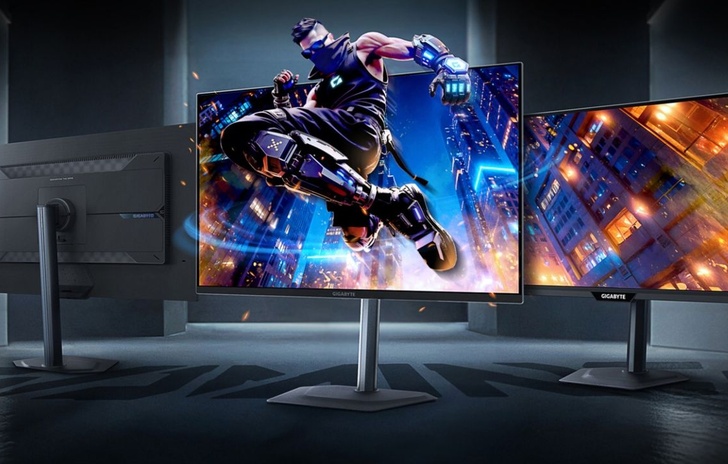 Gigabyte M27UP  Primo monitor gaming Tactical DualMode
