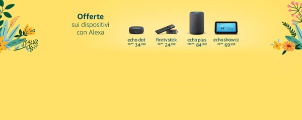 Amazon: forti sconti sui suoi dispositivi