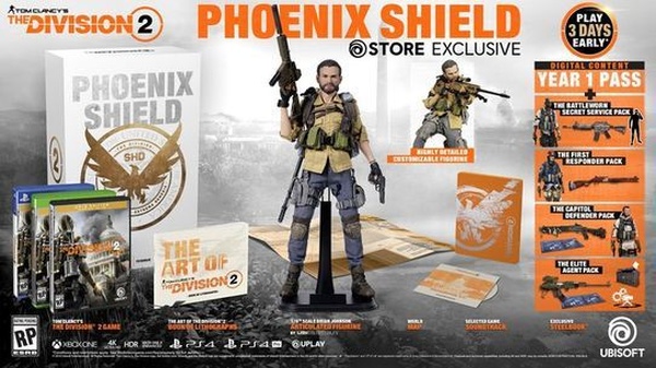 Ubisoft illustra l'edizione Phoenix Shield di The Division 2