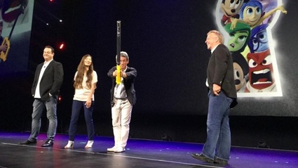 Un Keyblade di Kingdom Hearts in Disney Infinity 3.0