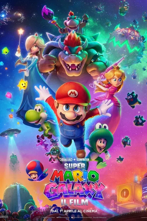 Super Mario Galaxy - Il film, tutto quello che c&rsquo;&egrave; da sapere: inizia un