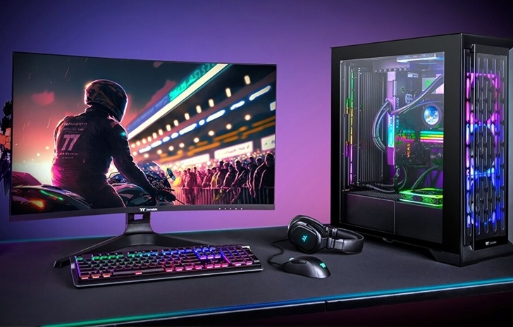 Thermaltake e i nuovi monitor gaming TGMI27FQ e TGMV32CQ