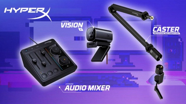 HyperX - Nuovi accessori per streamer in cerca di qualita