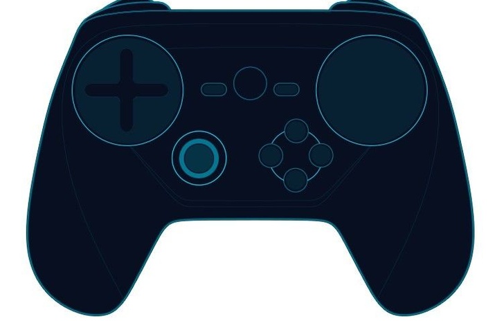 Nuovo mockup per lo Steam Controller
