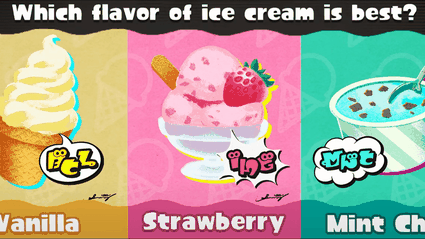 Splatoon 3: la nuova Splatfest e a tema gelato