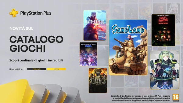 PlayStation Plus: giochi Extra e Premium di maggio, con Sand Land