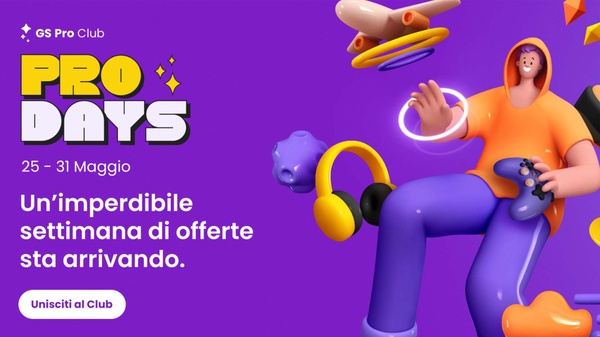 GameStop Pro Days, una settimana di offerte dedicate ai videogiochi