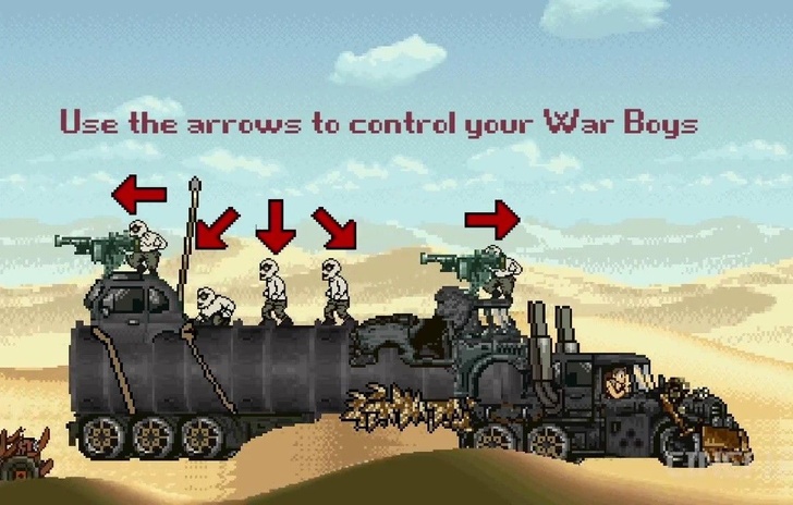 Mad Max Fury Road ad 8Bit