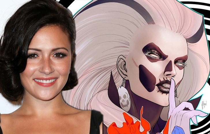 Italia Ricci è stata scelta per essere Silver Banshee nel telefilm Super Girl