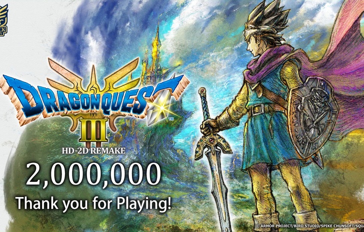 Dragon Quest III HD2D Remake le vendite superano i 2 milioni