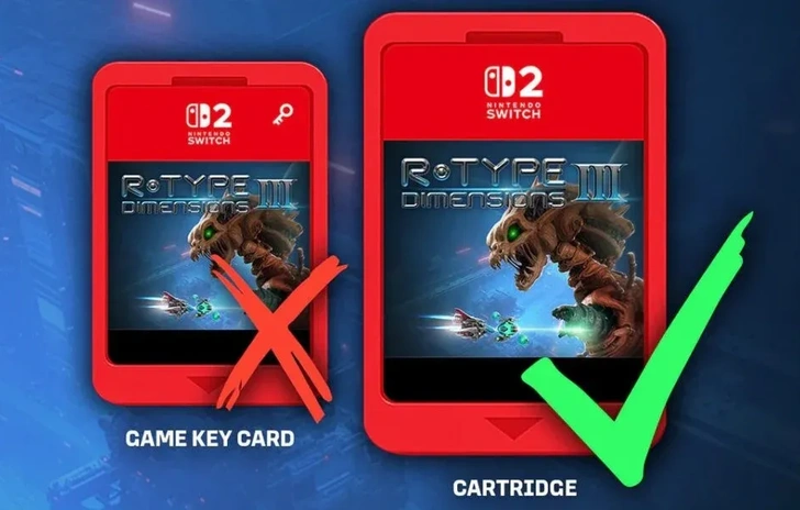 Nintendo Switch 2 New Smaller Cartridge Formats