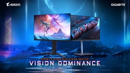 CES 2025 Gigabyte - Monitor gaming QD-OLED AORUS FO27Q5P e MO27U2