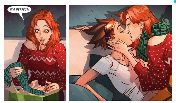 Il nuovo fumetto dedicato a Overwatch svela l'omosessualita di Tracer