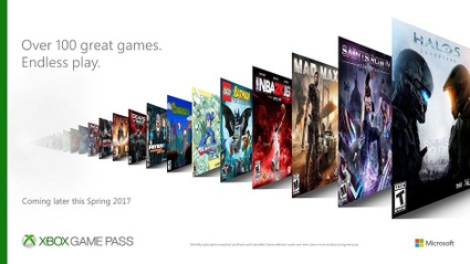 Microsoft lancia Xbox Game Pass