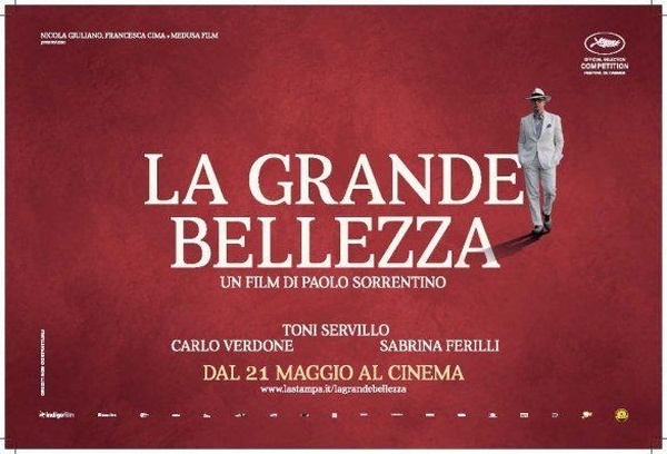 "La grande Bellezza" di Paolo Sorrentino vince il Golden Globe come miglior film straniero!
