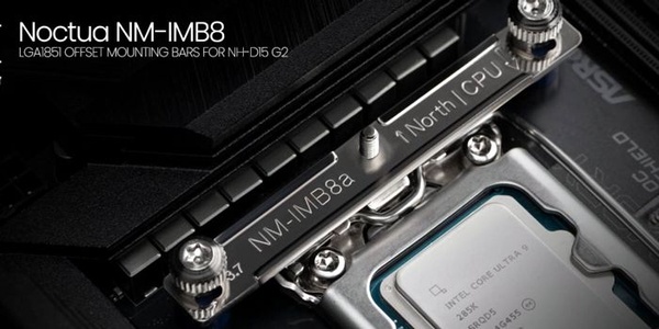 Noctua - Nuove staffe di montaggio NM-IMB8