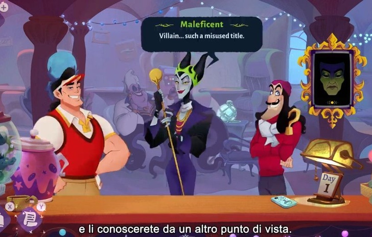 Disney Villains Cursed Café disponibile oggi su Nintendo Switch
