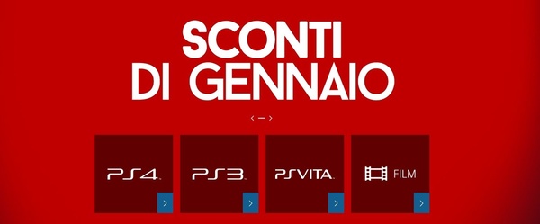 Gli sconti di gennaio gia disponibili su Playstation Store