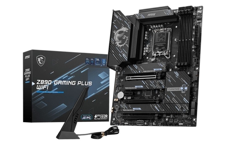 MSI motherboard Z890 Supporto a Intel 200S Boost
