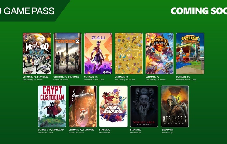 Xbox Game Pass la seconda ondata di maggio con Metaphor ReFantazio