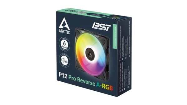 Arctic amplia la gamma di ventole P12 Pro Reverse