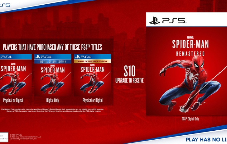 Marvels SpiderMan a maggio una versione standalone per il remaster PS5
