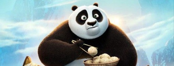 Po si allena e mangia in un nuovo poster di Kung Fu Panda 3! Ma chi c'e con lui?