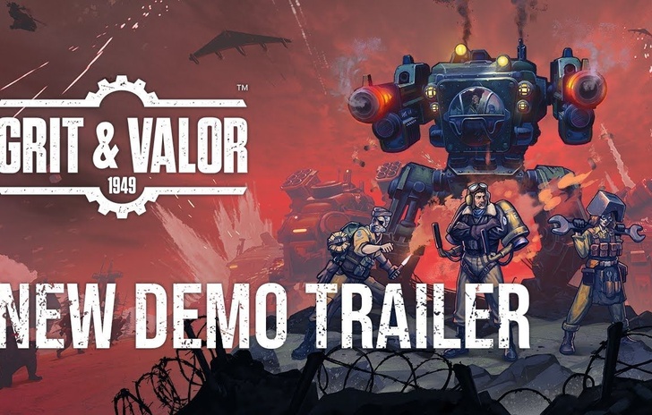 Grit and Valor  1949 lo strategico roguelite mecha uscirà il 26 marzo su Steam