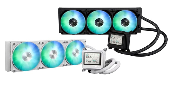 ASUS - Nuovi dissipatori a liquido Max Gaming LC 360 ARGB LCD