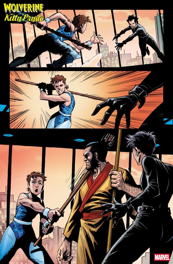 Wolverine e Kitty Pryde: l