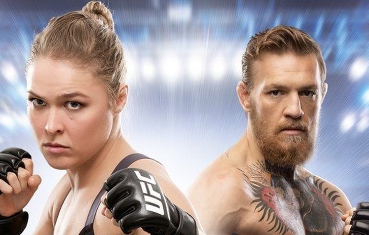 Conor McGregor al fianco di Ronda Rousey sulla cover di EA Sports UFC 2