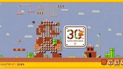 Nintendo manda online il sito celebrativo per il 30 anniversario di Super Mario