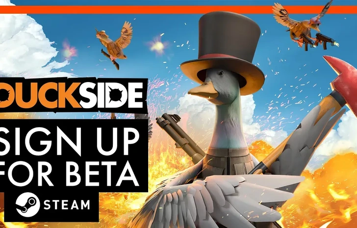 Duckside il trailer di annuncio del survival con le anatre