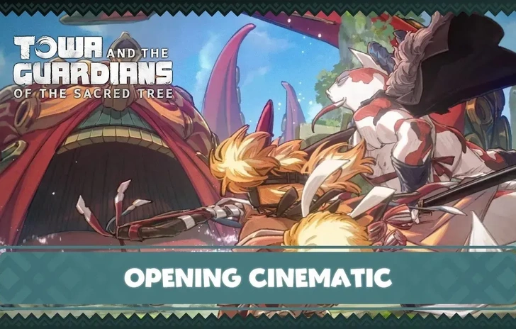 Towa and the Guardians of the Sacred Tree il trailer di apertura