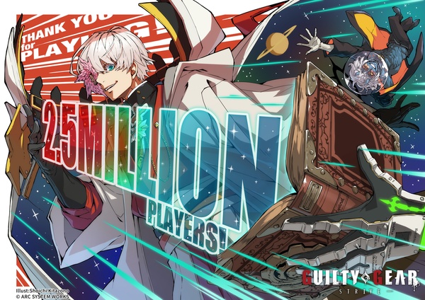 Guilty Gear: Strive raggiunge quota 2,5 milioni di giocatori 
