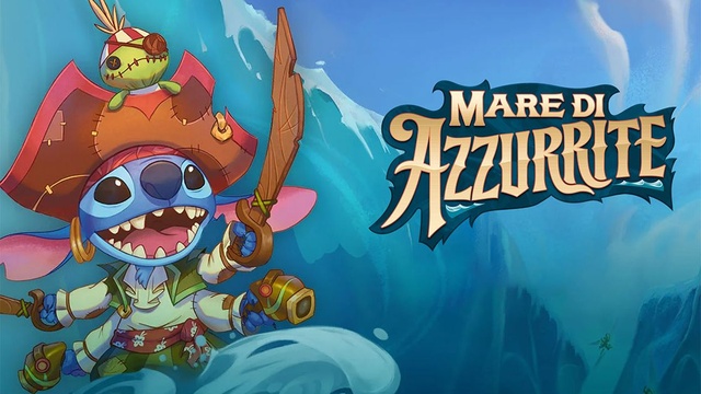 Mare di Azzurrite Disney Lorcana di Ravensburger la nuova espansione piratesca