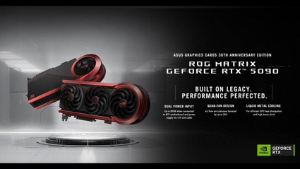 ASUS ROG Matrix GeForce RTX 5090 - La GPU per il 30 anniversario