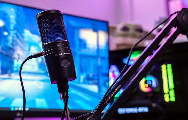 AudioTechnica AT2020USBX Streaming e podcast professionali