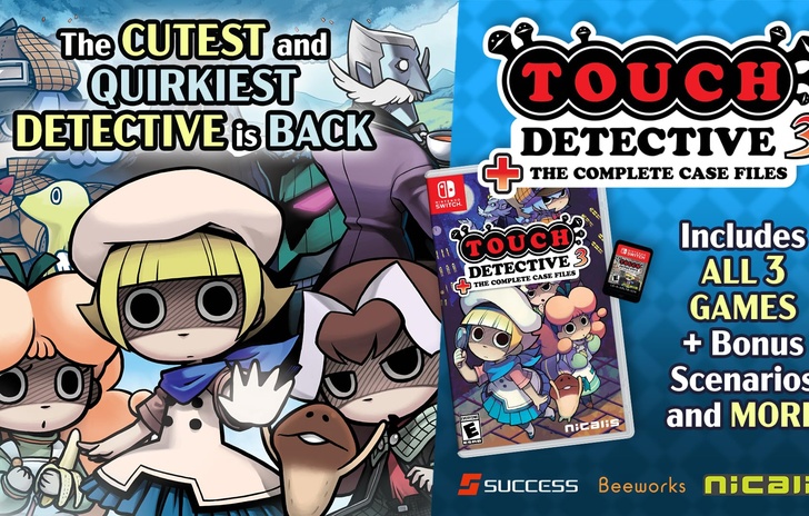 Touch Detective 3 The Complete Case Files arriva da noi il 28 marzo 2024