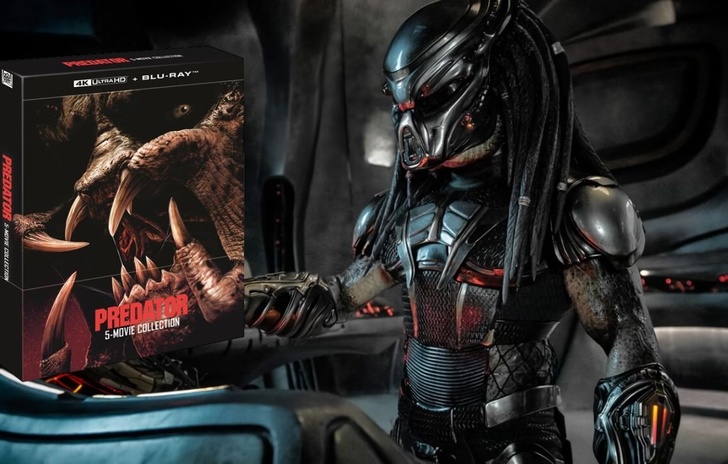 Predator 5 Movie Collection Speciale edizione 4K Eagle Pictures